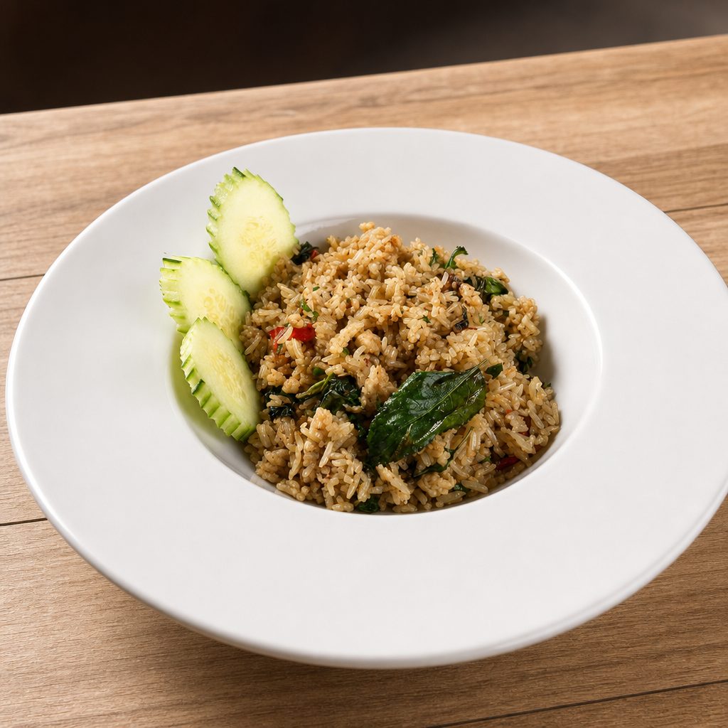 Holy Basil Fried Rice.