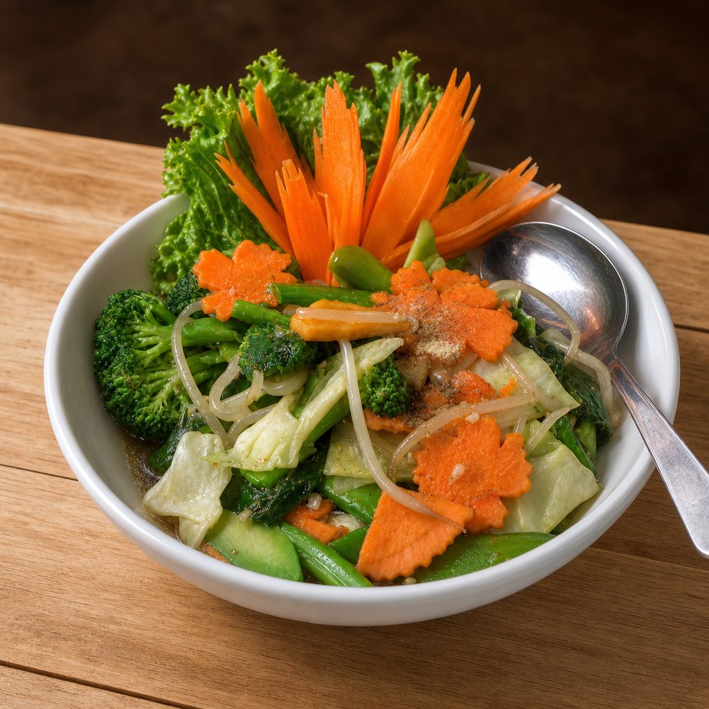 Steamed Veggie.