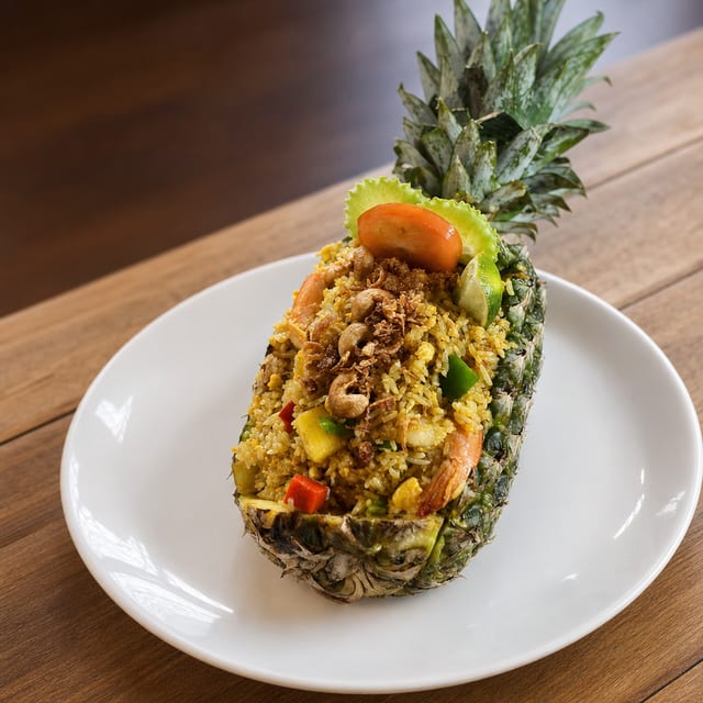 Pineapple Fried Rice.