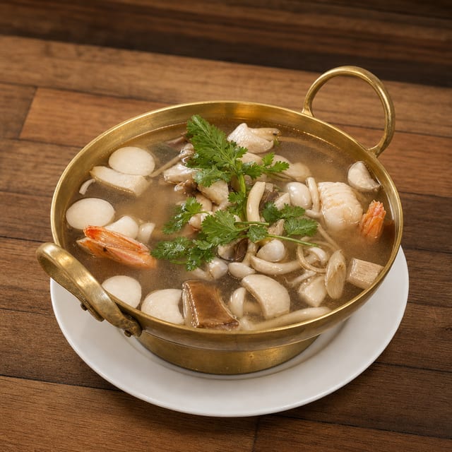 Tom Yum Shrimp.